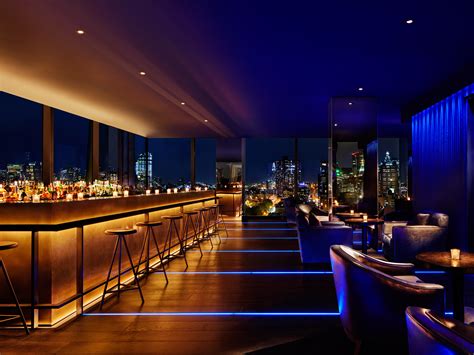 The Rooftop Bar .